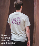 Einstein Dance quote on a tan t-shirt