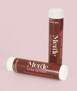 Merde Lucky Lip Balm - Chocolate Sundae Flavor