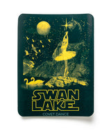 Swan lake sticker space stars dance dancer ballet ballerina dancing tutu intergalactic interstellar galaxy