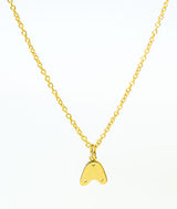 Gold Tap Charm on 18" necklace