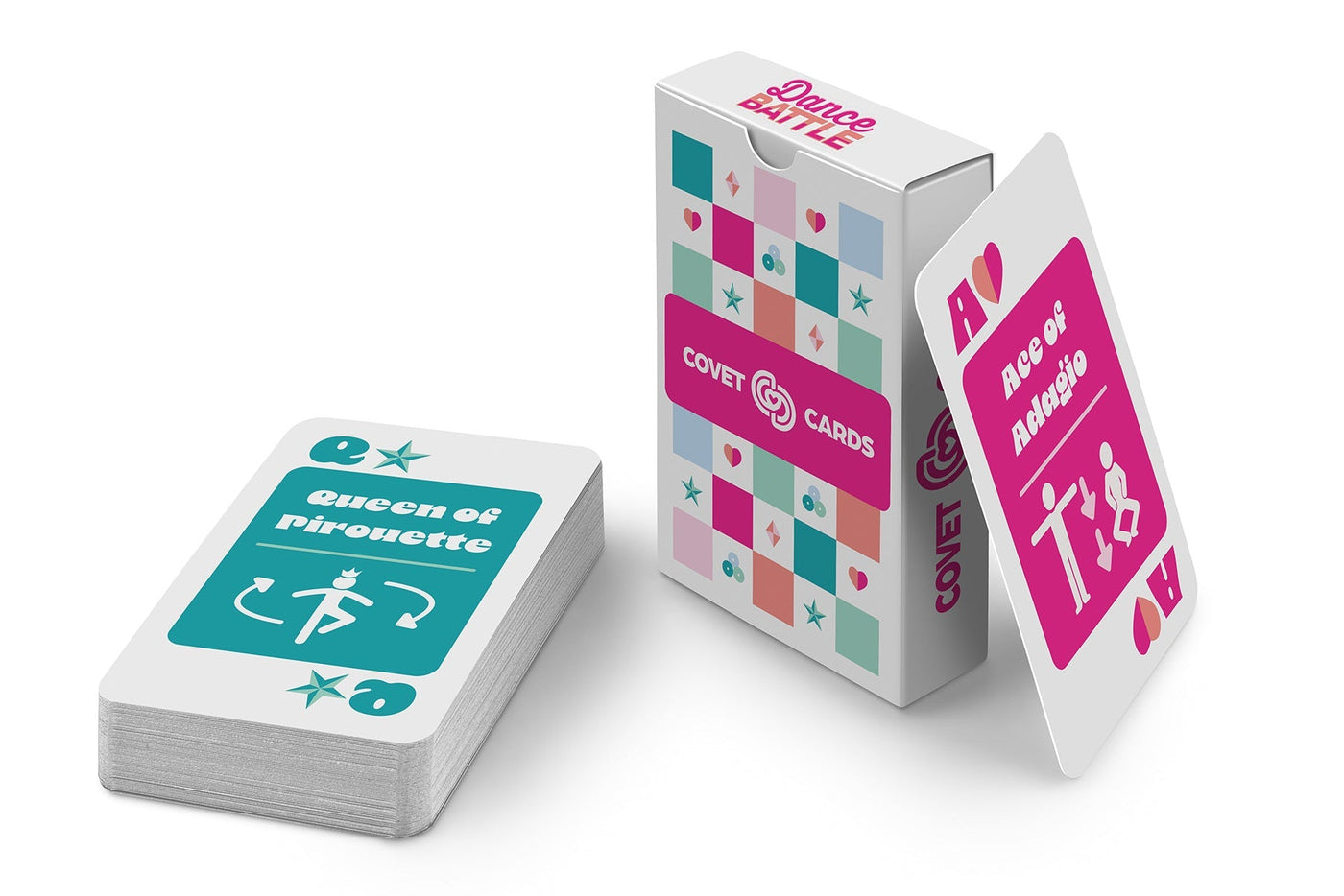 Covet Dance Battle Cards are a fun backstage game for dancers of all ages