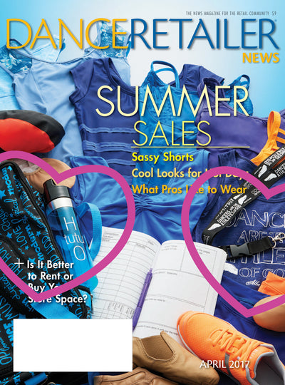 Dance Retailer News Cover and Summer Lovin' Editorial