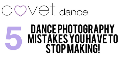 5 Dance Photography Mistakes you need to Stop Making!