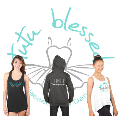 Custom Logowear for Blessed Feet Dance and Fundraiser Webstore Success
