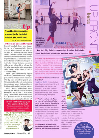 Dance Spirit Magazine’s Upfront Buzz
