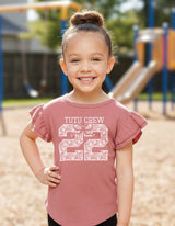 Tutu Crew Flutter Sleeve Tee