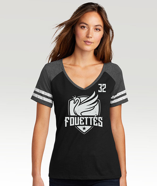 32 Fouettés Short Sleeve Jersey Tee for Sporty Ballerinas