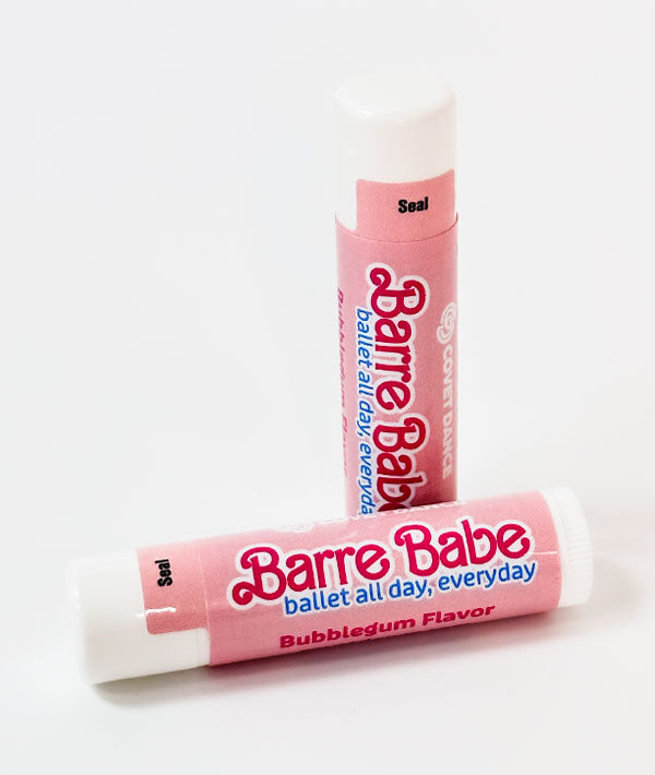 Barre Babe lip balms for dancers and ballerinas