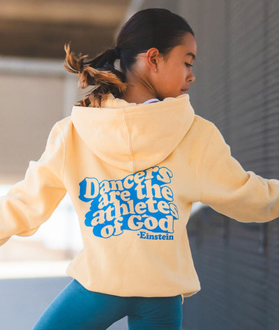 Dancers are the Athletes of God - Yellow Hoodie