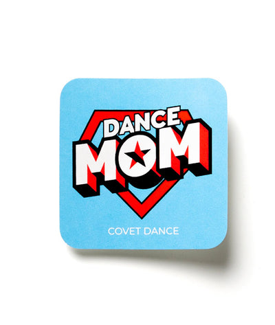Super Dance Mom Sticker superhero super woman admire adore helpful gracious amazing strong powerful dedicated dreamer supportive providing cheering on the best superstar 