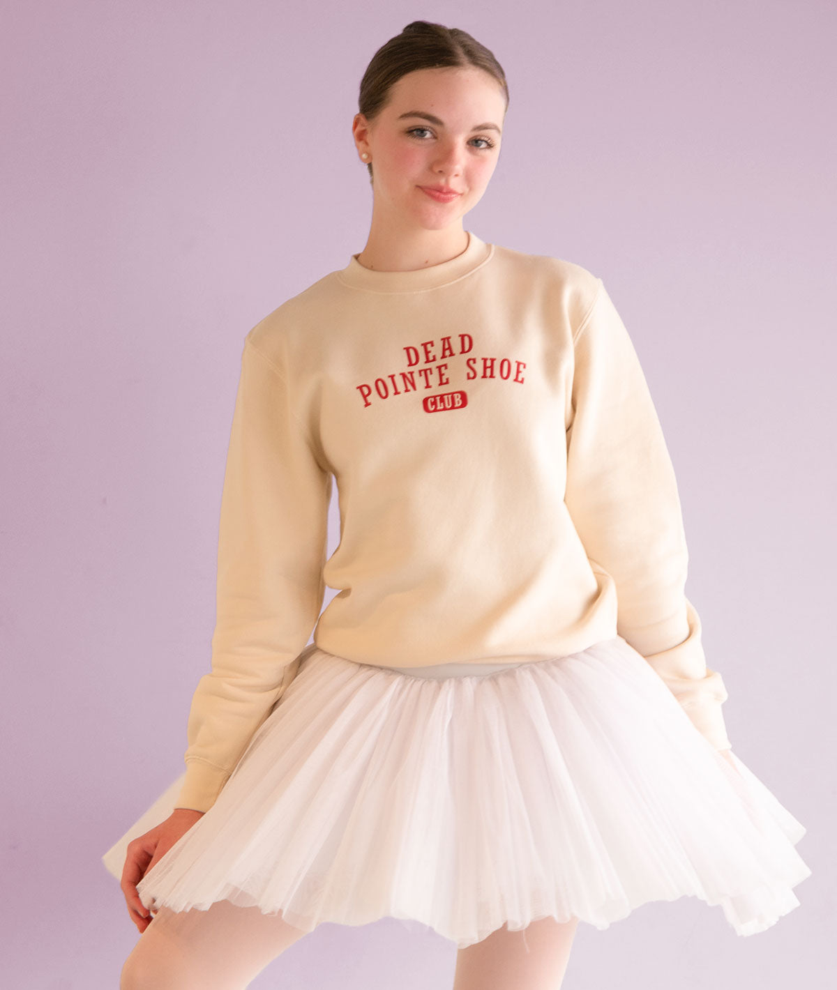 Dead Pointe Shoe Club Crewneck Sweatshirt for Ballerinas