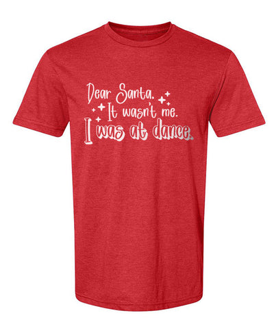 Dear Santa Holiday Dancer T-shirt