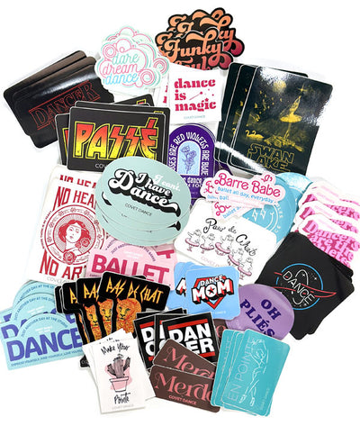 100 Fun Dance Stickers