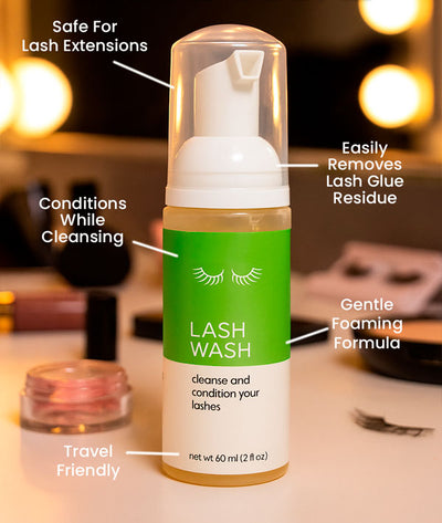 Benefits of Lash Wash from Covet Dance