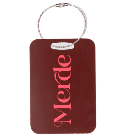 Write your name on the back of this dance bag tag so you can find it easily in a busy studio