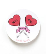pliés before baes sticker lollipops hearts friendship dedication persistence excellence