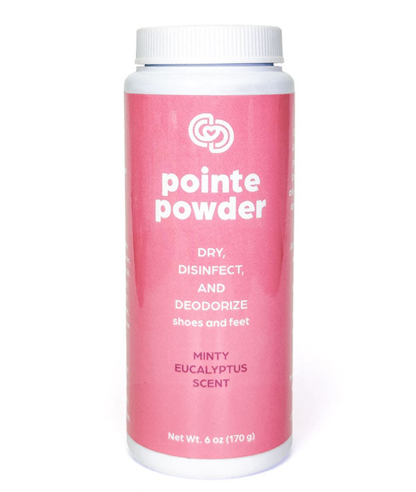 Pointe Powder 6oz - Reduce friction in your toes and dry out your shoes 