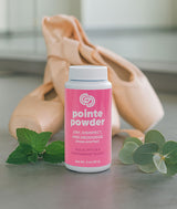 Dry and disinfect your pointe shoes with Covet Pointe Powder