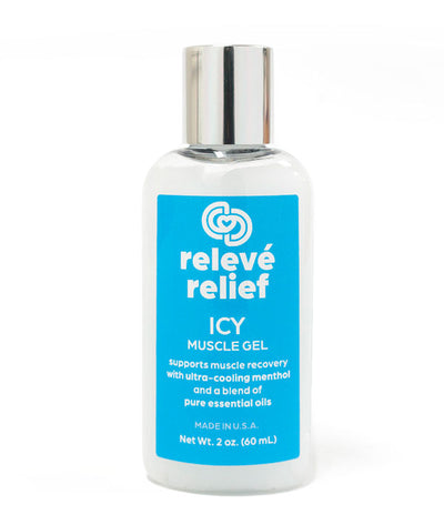 Relevé Relief helps soothe sore muscles after dance class