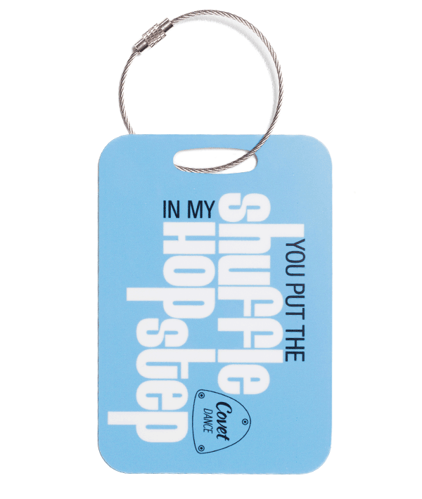 Aluminum Luggage Tag Just for Tap Dancers