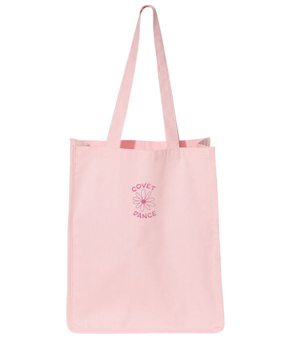 back of Covet Dance Wildflower dance bag tote