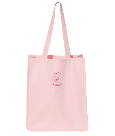 back of Covet Dance Wildflower dance bag tote