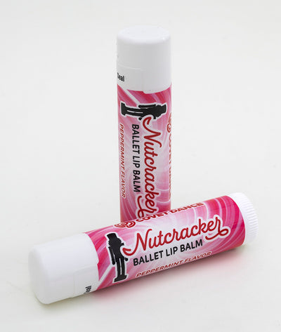 Nutcracker Ballet Lip Balm - Peppermint flavor