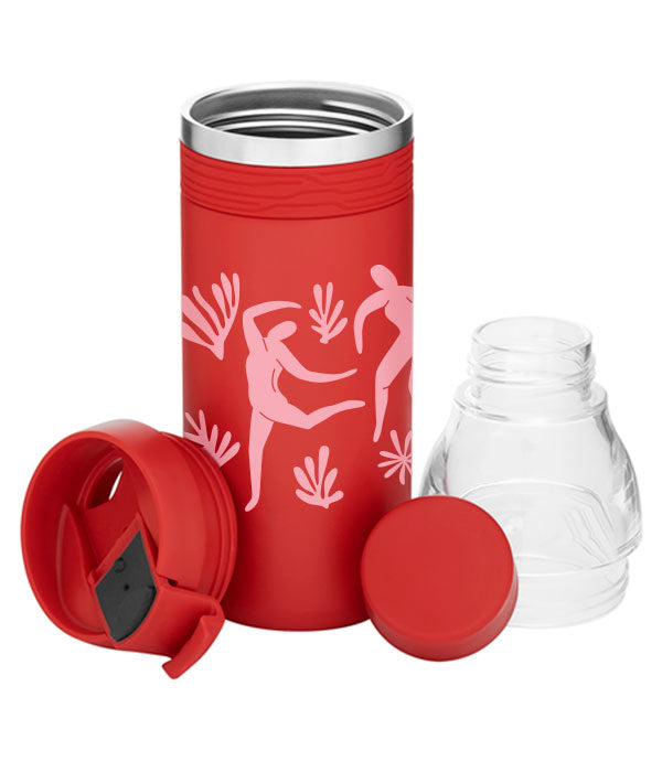 all of these pieces are included in the Art of Dance Thermal TUmbler/Water Bottle