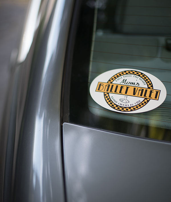 Durable UV resistant sticker will not damage your car and sticks to most surfaces