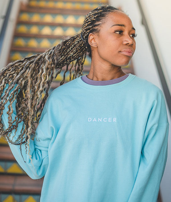 DANCER Embroidered Pullover – Covet Dance