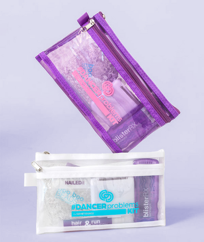 Dancer Problems Kits come in two colors, purple and white