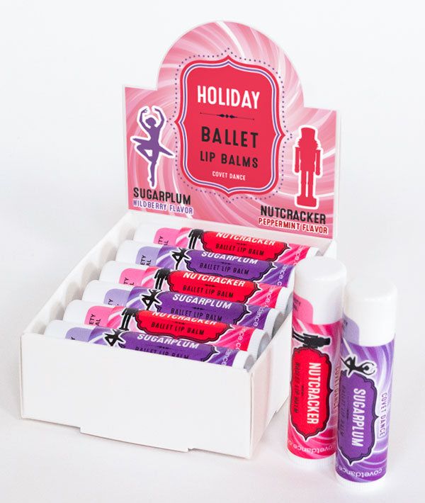 Holiday Nutcracker Ballet Lip Balm Countertop Display