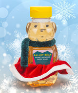 Holiday Ballet bear with Santa Skirt