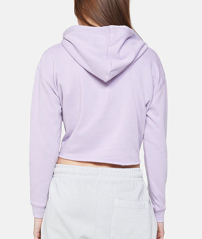 back of cropped hoodie from Covet Dance