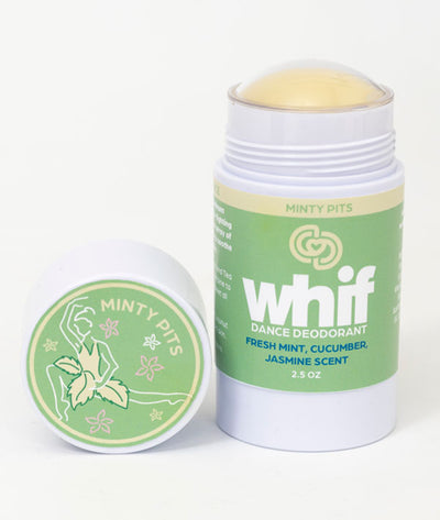 Minty Pits WHIF scented with fresh mint, cucumber, and jasmine