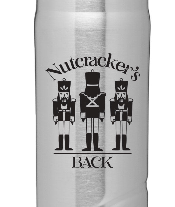 Close up of Nutcracker's Back Tumbler