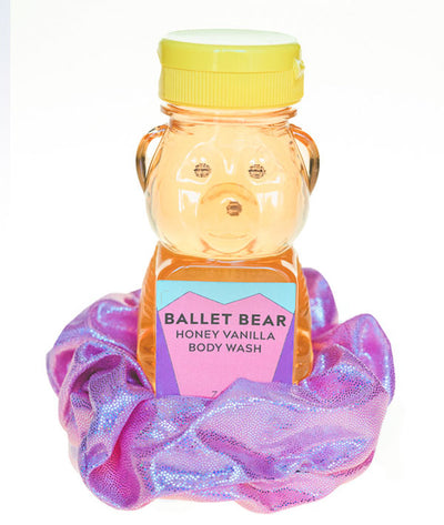 Ballet Bear Body Wash with Glitter Scrunchie