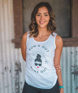 Sun's Out Buns Out Girls Dance Tank