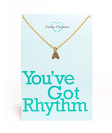 Brass Tap Charm on 18" Necklace